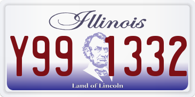 IL license plate Y991332