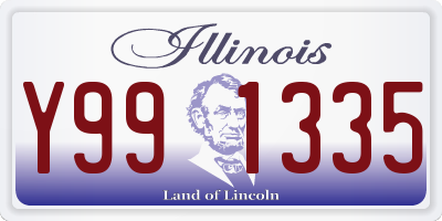 IL license plate Y991335