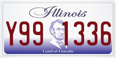 IL license plate Y991336