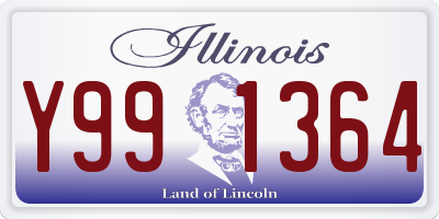 IL license plate Y991364
