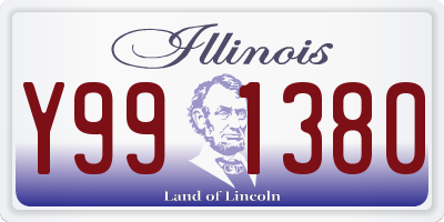 IL license plate Y991380