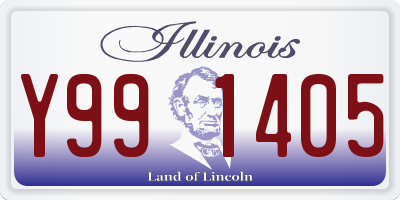 IL license plate Y991405