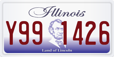 IL license plate Y991426