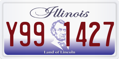 IL license plate Y991427