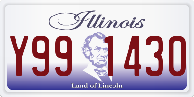 IL license plate Y991430
