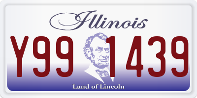 IL license plate Y991439