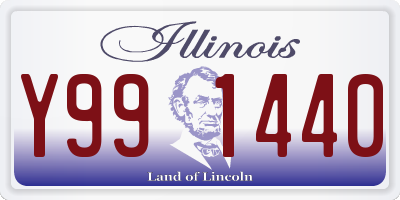IL license plate Y991440