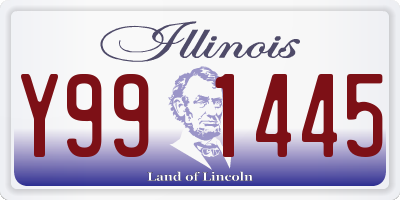 IL license plate Y991445