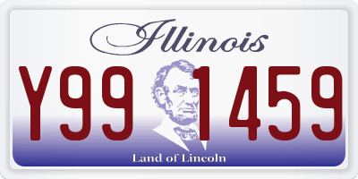 IL license plate Y991459
