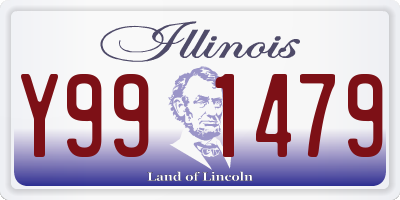 IL license plate Y991479