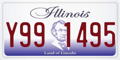 IL license plate Y991495