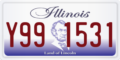 IL license plate Y991531