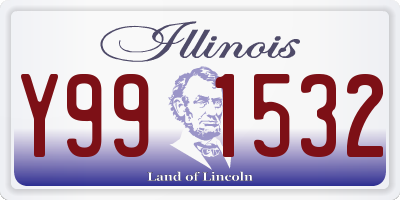 IL license plate Y991532