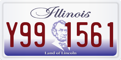 IL license plate Y991561
