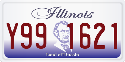 IL license plate Y991621