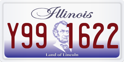 IL license plate Y991622