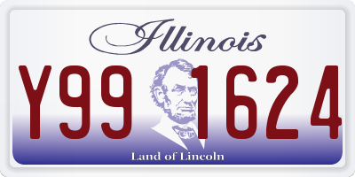 IL license plate Y991624