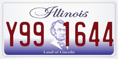 IL license plate Y991644