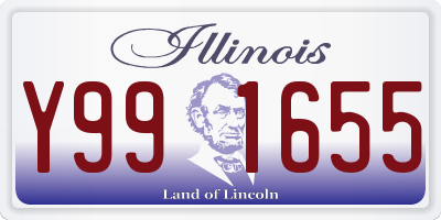 IL license plate Y991655