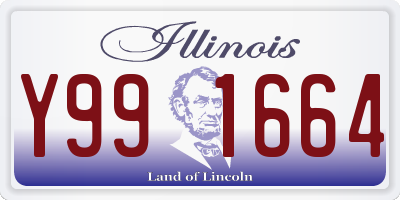 IL license plate Y991664