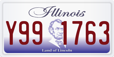 IL license plate Y991763