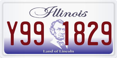 IL license plate Y991829
