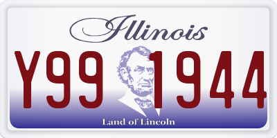 IL license plate Y991944