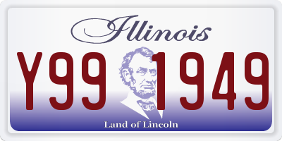 IL license plate Y991949