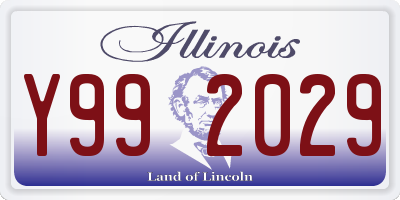 IL license plate Y992029