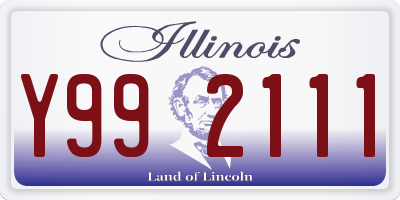 IL license plate Y992111