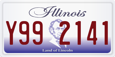 IL license plate Y992141