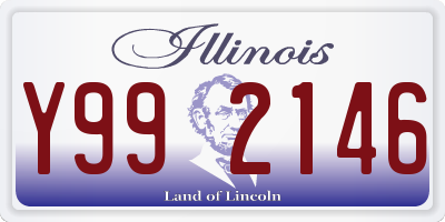 IL license plate Y992146