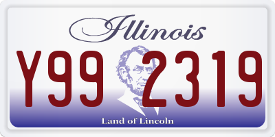 IL license plate Y992319