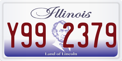 IL license plate Y992379