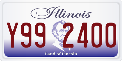 IL license plate Y992400