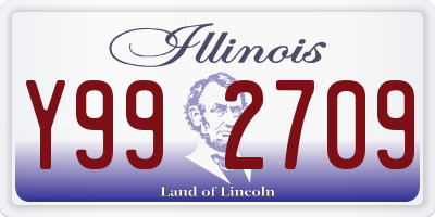 IL license plate Y992709