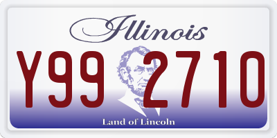 IL license plate Y992710