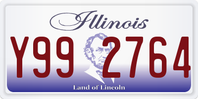 IL license plate Y992764