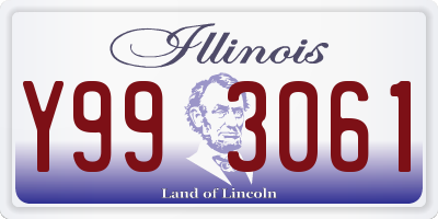 IL license plate Y993061