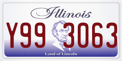 IL license plate Y993063