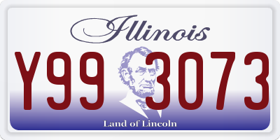 IL license plate Y993073