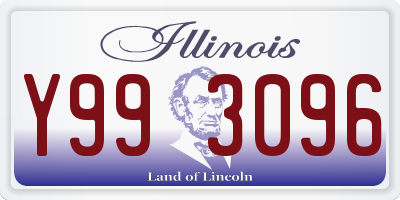 IL license plate Y993096
