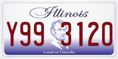IL license plate Y993120