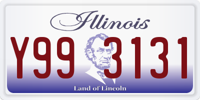 IL license plate Y993131
