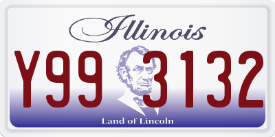 IL license plate Y993132