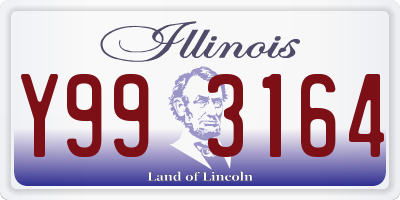 IL license plate Y993164