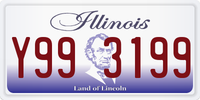 IL license plate Y993199
