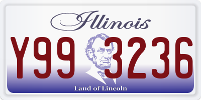 IL license plate Y993236