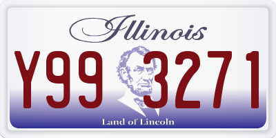 IL license plate Y993271