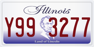 IL license plate Y993277